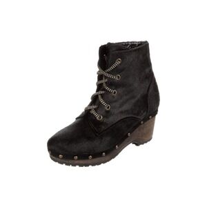 Opening Ceremony Joelle Studded Pony Hair Clog Boots Size 36